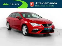 Usado Seat Leon FR 150 CV (110 kW) 2020 Rojo Utilitario