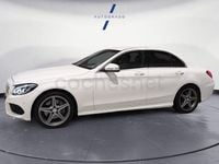 Usado Mercedes C250 AMG line 204 CV (150 kW) 2014 Blanco Berlina