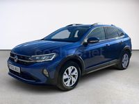 Usado VW Taigo Life 110 CV (80 kW) 2023 Azul SUV