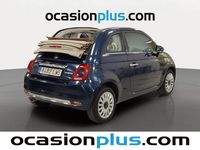 Usado Fiat 500 Dolcevita 70 CV (51 kW) 2022 Azul Descapotable