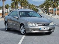 Usado Mercedes CLK270 Elegance 170 CV (125 kW) 2005 Marrón Coupe