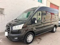 Usado Ford Transit Trend 131 CV (96 kW) 2021 Negro Van
