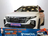 Usado Hyundai Tucson N Line 150 CV (110 kW) 2022 Blanco SUV