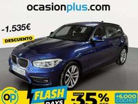 Usado BMW 118 136 CV (100 kW) 2018 Azul Utilitario