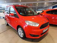 Usado Ford Tourneo Courier Titanium 100 CV (73 kW) 2016 Rojo Monovolumen