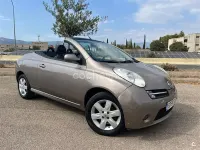 Usado Nissan Micra C+C Tekna 88 CV (64 kW) 2007 Gris / plata Descapotable