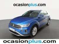 Usado VW T-Roc Life 110 CV (80 kW) 2024 Azul SUV
