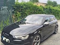 Usado Audi S3 300 CV (220 kW) 2014 Negro Berlina