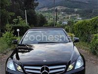 Usado Mercedes E350 Avantgarde 231 CV (169 kW) 2010 Negro Descapotable