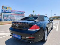 Usado BMW 630 Cabriolet 258 CV (189 kW) 2006 Negro Descapotable