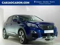 Usado Peugeot 3008 Allure 130 CV (95 kW) 2018 Azul SUV