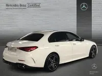 Usado Mercedes C220 200 CV (147 kW) 2022 Blanco polar