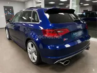Usado Audi S3 300 CV (220 kW) 2014 Azul Berlina