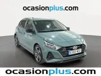 Usado Hyundai i20 N Line 80 CV (58 kW) 2024 Verde Utilitario