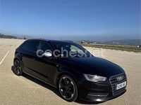 Usado Audi A3 S-Line 150 CV (110 kW) 2015 Negro Berlina