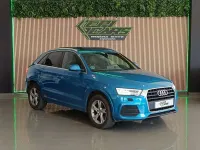 Usado Audi Q3 150 CV (110 kW) 2015 Azul SUV