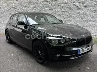Usado BMW 118 Sport Line 143 CV (105 kW) 2013 Negro Utilitario