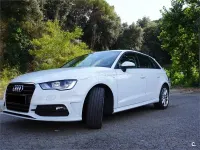 Usado Audi A3 Ambition 110 CV (80 kW) 2015 Blanco Berlina