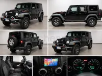 Usado Jeep Wrangler Unlimited Rubicon 284 CV (208 kW) 2012 Negro SUV