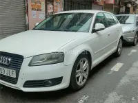 Usado Audi A3 Sportback Ambiente 140 CV (102 kW) 2010 Blanco Utilitario