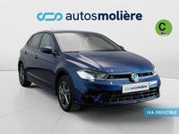 Usado VW Polo R-line 110 CV (80 kW) 2022 Azul Berlina