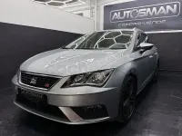 Usado Seat Leon Style 130 CV (95 kW) 2019 Gris / plata Familiar