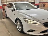 Usado Mazda 6 Luxury 150 CV (110 kW) 2014 Blanco Familiar