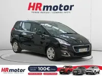 Usado Peugeot 5008 Style 120 CV (88 kW) 2015 Negro Monovolumen