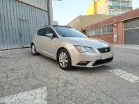 Usado Seat Leon I-Tech 110 CV (80 kW) 2014 Beige Berlina