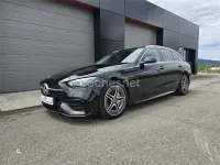Usado Mercedes C220 200 CV (147 kW) 2022 Negro Familiar