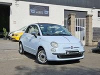 Usado Fiat 500 Lounge 69 CV (50 kW) 2008 Azul Utilitario