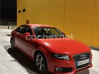 Usado Audi A4 180 CV (132 kW) 2009 Rojo Berlina