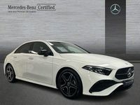 Usado Mercedes A200 AMG line 150 CV (110 kW) 2023 Blanco Berlina