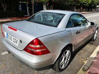 Usado Mercedes SLK230 193 CV (141 kW) 2000 Plateado Descapotable