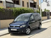 Usado VW Caddy Comfortline 140 CV (102 kW) 2012 Azul Monovolumen