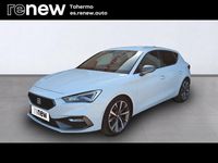 Usado Seat Leon FR 125 CV (91 kW) 2022 Blanco Berlina