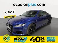 Usado Audi TTS S-Line 230 CV (169 kW) 2017 Azul Coupe