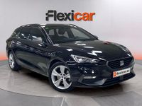 Usado Seat Leon FR 150 CV (110 kW) 2021 Negro Berlina
