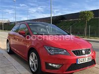 Usado Seat Leon SC I-Tech 125 CV (91 kW) 2014 Rojo Utilitario