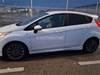 Usado Ford Fiesta ST-Line 100 CV (73 kW) 2016 Blanco Berlina