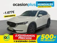 Usado Mazda CX-5 Luxury 175 CV (128 kW) 2018 Blanco SUV