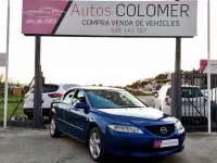 Usado Mazda 6 Active 136 CV (100 kW) 2003 Azul Berlina