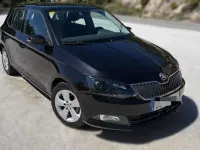 Usado Skoda Fabia Style 90 CV (66 kW) 2015 Negro Utilitario