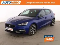 Usado Seat Leon FR 150 CV (110 kW) 2020 Azul Berlina