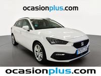 Usado Seat Leon Style 130 CV (95 kW) 2021 Blanco Familiar