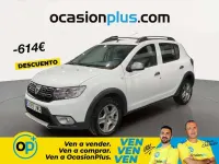 Usado Dacia Sandero Stepway Ambiance 90 CV (66 kW) 2017 Blanco Utilitario