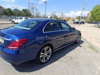 Usado Mercedes C220 Avantgarde 170 CV (125 kW) 2017 Azul Berlina