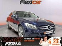Usado Mercedes C220 170 CV (125 kW) 2017 Azul Familiar