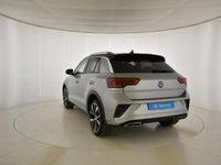 Usado VW T-Roc R-line 150 CV (110 kW) 2022 Gris/plata SUV
