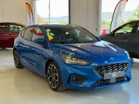 Usado Ford Focus ST-Line 125 CV (91 kW) 2020 Azul Berlina